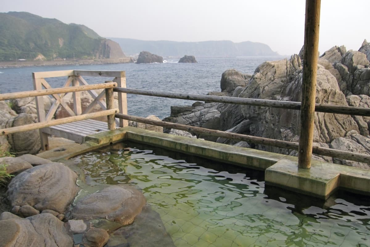 Boasting Emerald Green Waters, A Gem For Water Sports And Onsen, Tokyo Islands, Izu Islands, tokyo travel, Japan travel, tokyo, Japan, island trip, Kouzushima Onsen Hoyou Center