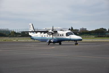 By Plane from the Suburbs of Tokyo