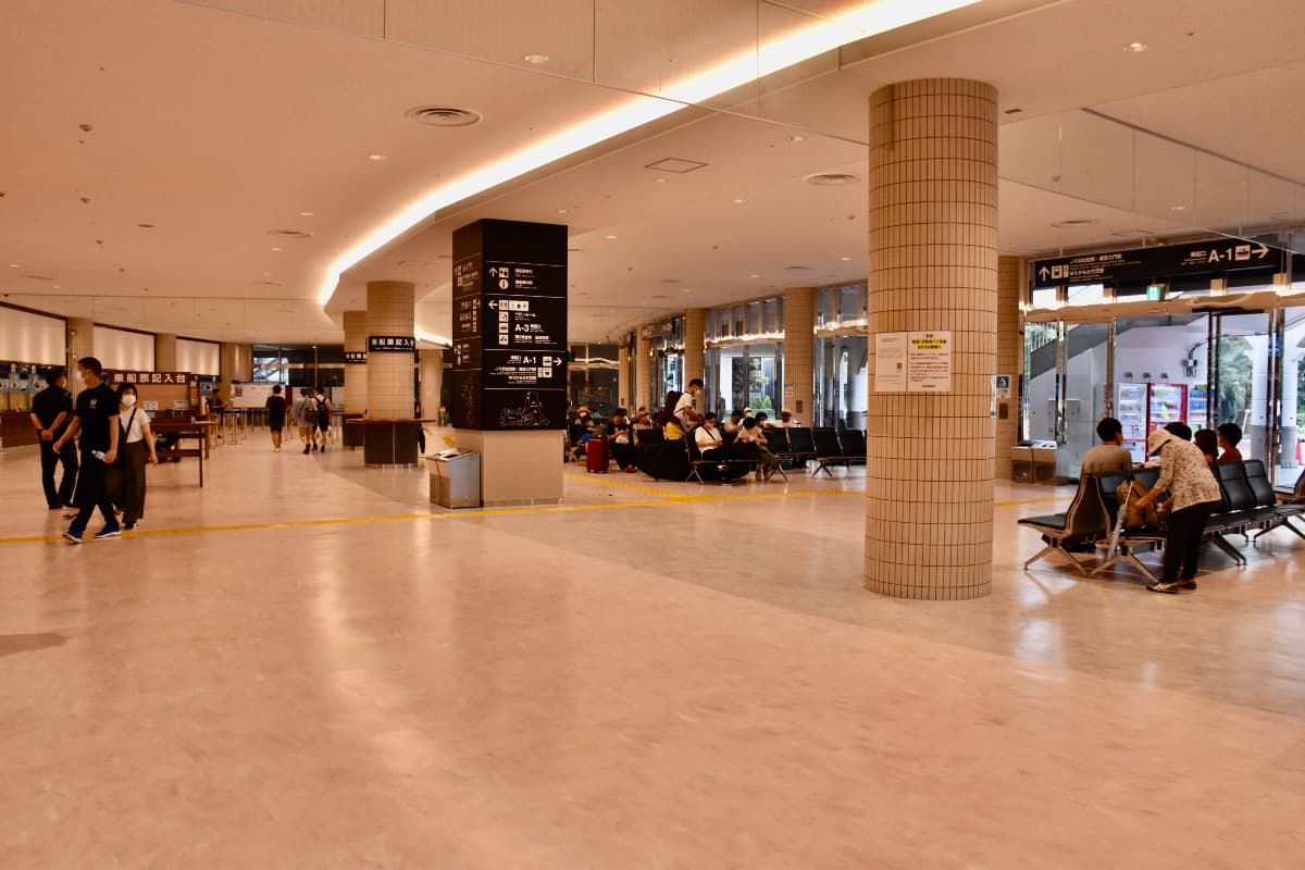 tokaikisen, takeshiba port, tokyo, hamamatsu cho, ferry, izu islands, tokyo islands, japan